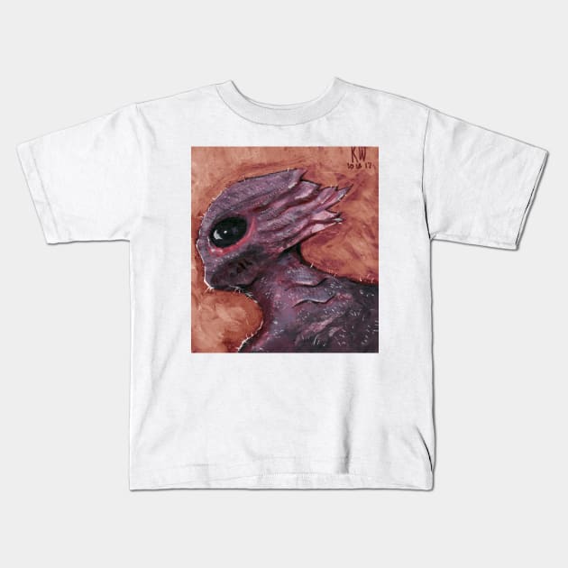 Sea Creature Kids T-Shirt by frooglekade